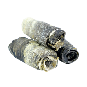 Rouleaux de peau de morue